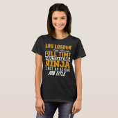 Loglader T-shirt (Voorkant volledig)