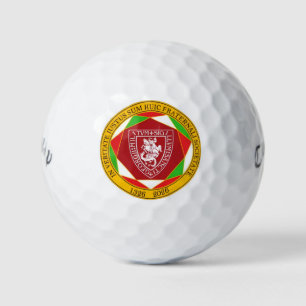 logo 700e anniversaire de la balle de golf