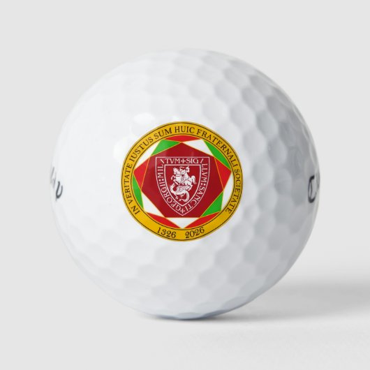 logo 700e anniversaire de la balle de golf (Devant)