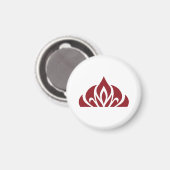 logo à flamme rouge sur aimant (Recto/Verso)