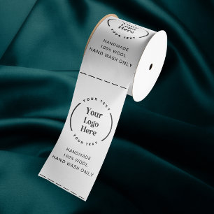 Logo Aangepaste labels voor kleding voor zakelijk  Lint