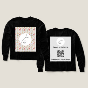 Logo Abstrait moderne femme beauté visage femme