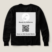 Logo Abstrait moderne femme beauté visage femme (Motif dos)