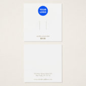 Logo Accessoire de cheveux Social Media Icon Affic (Devant & derrière)