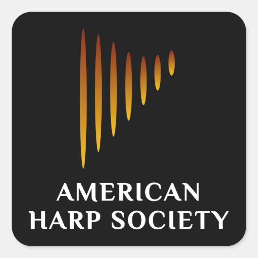 Logo AHS Stickers Noir (Devant)