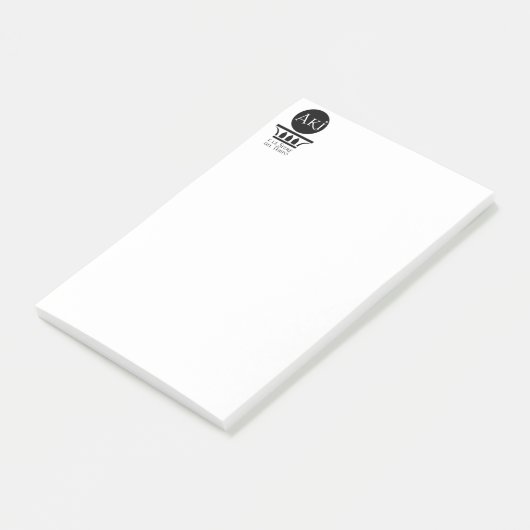 Logo Aki de post-it (Incliné)