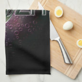 Logo Alien American MoJo Serviettes de cuisine (Quart Plié)