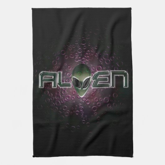 Logo Alien American MoJo Serviettes de cuisine (Vertical)