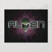 Logo Alien Carte postale (Devant)