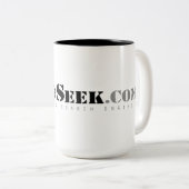 Logo AmmoSeek Uniquement Coffee Mug (Devant droit)