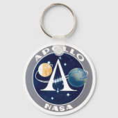 Logo Apollo Program Sleutelhanger (Voorkant)