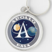 Logo Apollo Program Sleutelhanger (Voorkant)