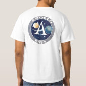 Logo Apollo Program T-shirt (Achterkant)