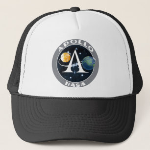 Logo Apollo Program Trucker Pet