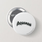 Logo Aquaman Grunge Black Ronde Button 5,7 Cm (Voorkant /achterkant)
