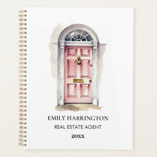 Logo aquarelle Porte Rose Agent immobilier