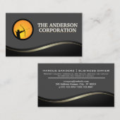 Logo Archer | Carte de visite de construction (Devant / Derrière)