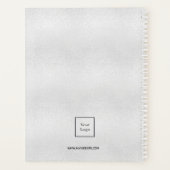 Logo argent monogramme initiales business 2022 (Dos)