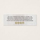 Logo Arrière - plan moderne Logo Vêtements Prix ta (Dos)