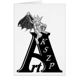 Logo Art KSZP mit Golem Gargoyle