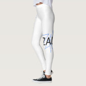 Logo Art numérique design Zale 2 legging (Gauche)