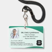 Logo-arts aanpassen badge (Front with Lanyard)