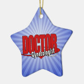 LOGO ARTS GYNECOLOGIST KERAMISCH ORNAMENT (Links)