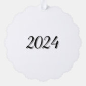 Logo ASG avec carte d'ornement Date (Verso)