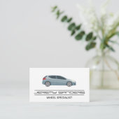 Logo | Auto moderne auto Visitekaartje (Staand voorkant)