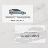 Logo | Auto moderne auto Visitekaartje (Voorkant / Achterkant)