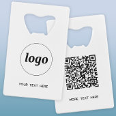 Logo avec le code QR textuel Entreprise