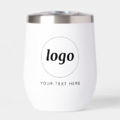 Logo avec texte et code QR Promotion professionnel (Avant)