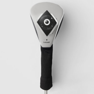 Logo avec thème moderne, minimal, marque combinée golfheadcover