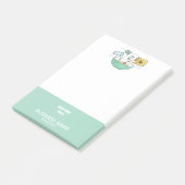 Logo Bakery Business Bread Recipe Post-it® Notes (Schuin)