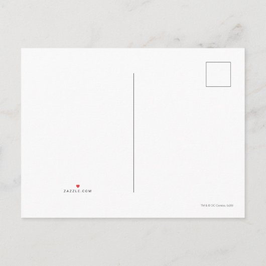 Logo Batman Classique Dissolé Dans Carte Postale B (Dos)