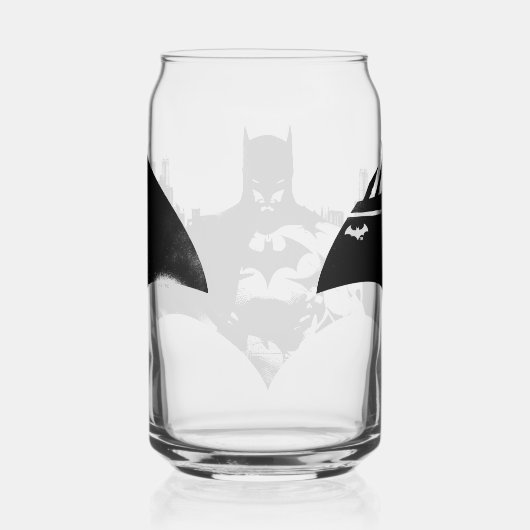 Logo Batman et Gotham Silhouette Bat (Droite)
