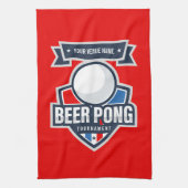 Logo Beer Pong Theedoek (Verticaal)