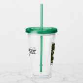 Logo bekertje acryl drinkbeker (Rechts)