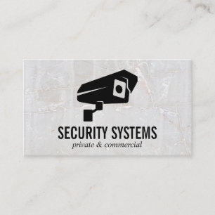 Logo Beveiligingscamera   Marmer Visitekaartje