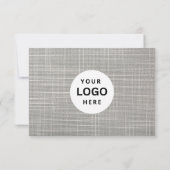 Logo bewerkbaar bedrijfscadeaubon toevoegen (Achterkant)