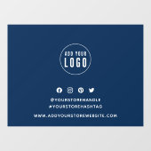 Logo bewerken achtergrond toevoegen raamsticker (Vel)