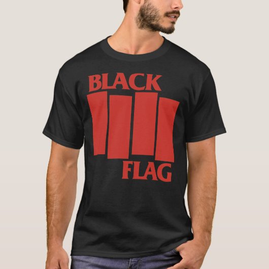 Logo Black Flag Classic T-Shirt (Devant)