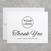 Logo blanc ou toute couleur élégante carte de reme