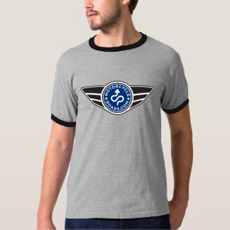 Logo bleu noir et gris du T-shirt w/basic MCR de