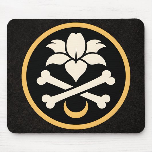 Logo Botanic & Bone Studio | Tapis de souris (Devant)