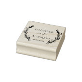 Logo botanische rubberstempel 	rubberstempel (Stempel)