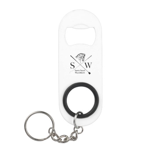 Logo Bottle Opener Mini Flessenopener (Voorkant)