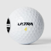 Logo Branded Golfballs Sjabloon Golfballen (Logo)
