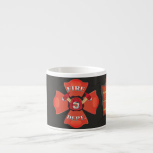 Logo brandweer espresso kop