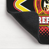 Logo brandweerman muismat (Hoek)